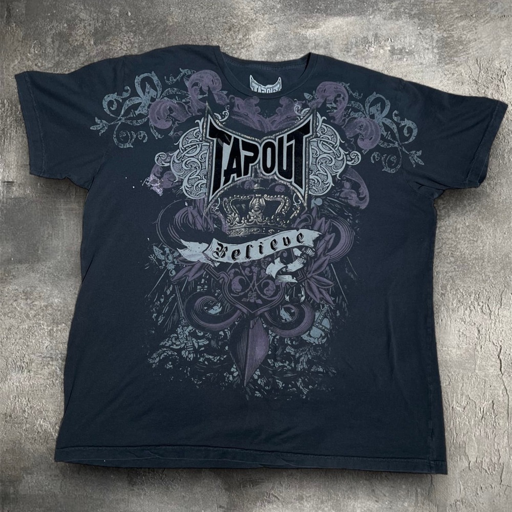 Vintage Tapout Grunge Tee Rare